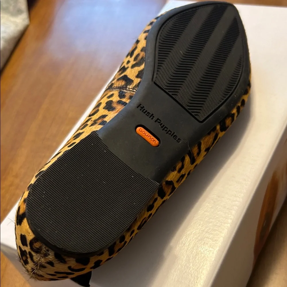 Hush Puppies Women's Leopard Tassel Loafers - Picture 3 of 5